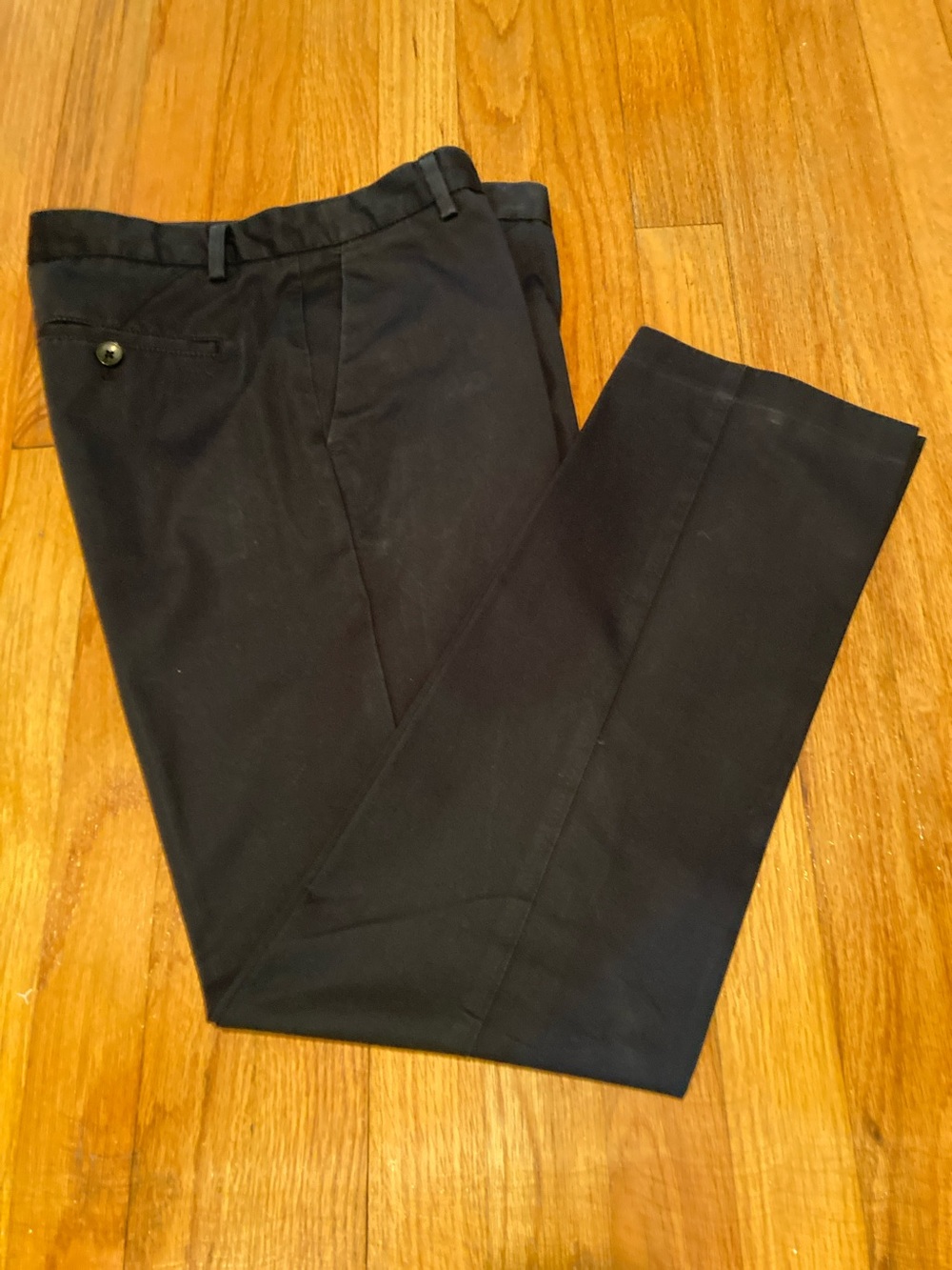 Calvin Klein Men's Dark Black Dress Pants